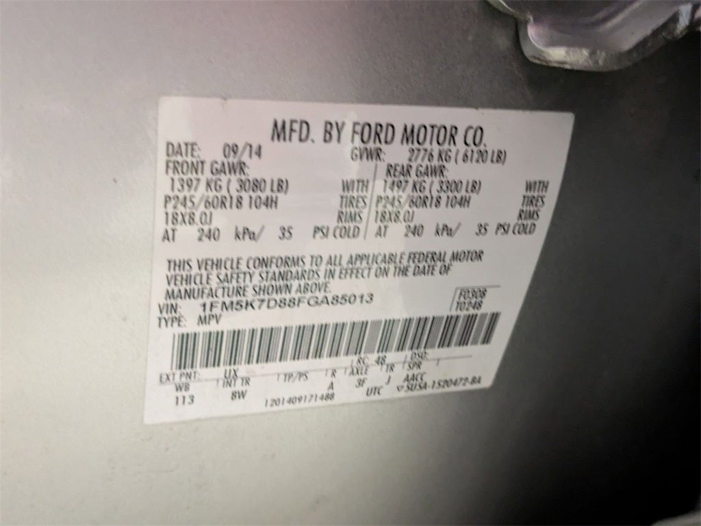 2015 Ford Explorer XLT