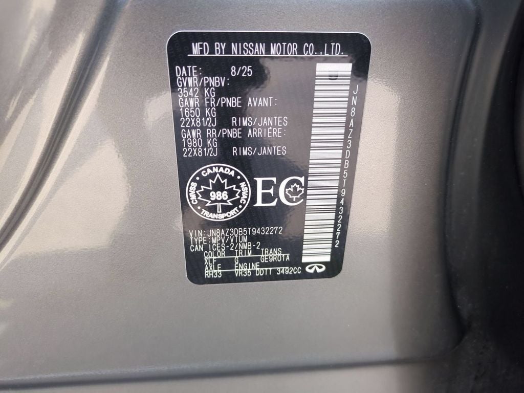 2026 INFINITI QX80 SPORT