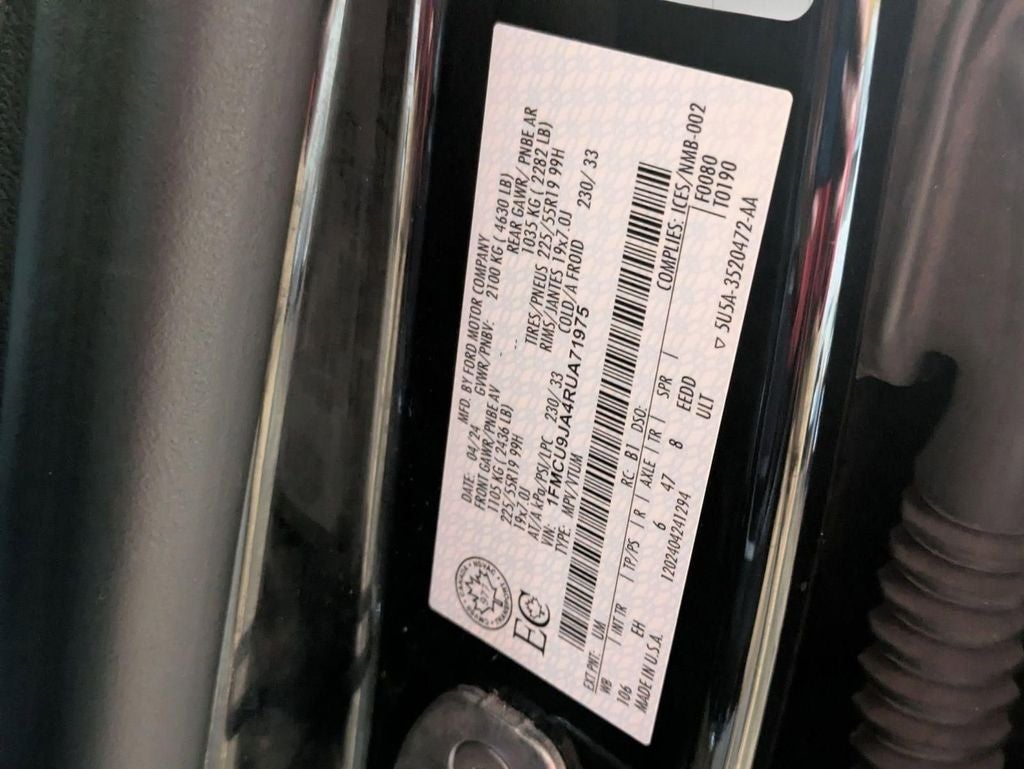 2024 Ford Escape Platinum