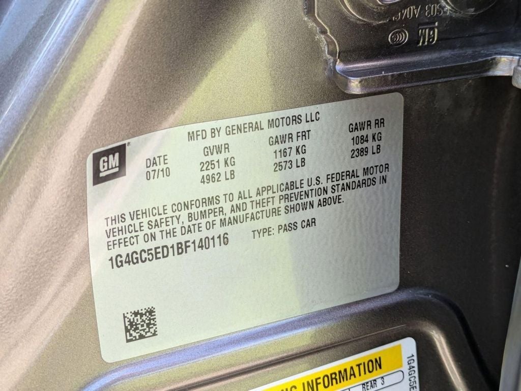 2011 Buick LaCrosse CXL