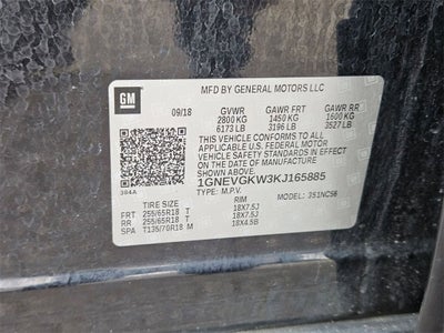 2019 Chevrolet Traverse LT Cloth w/1LT