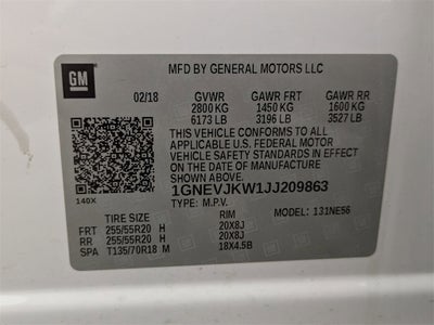 2018 Chevrolet Traverse Premier