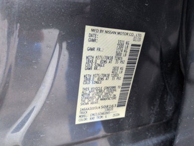 2020 Nissan Titan PRO-4X