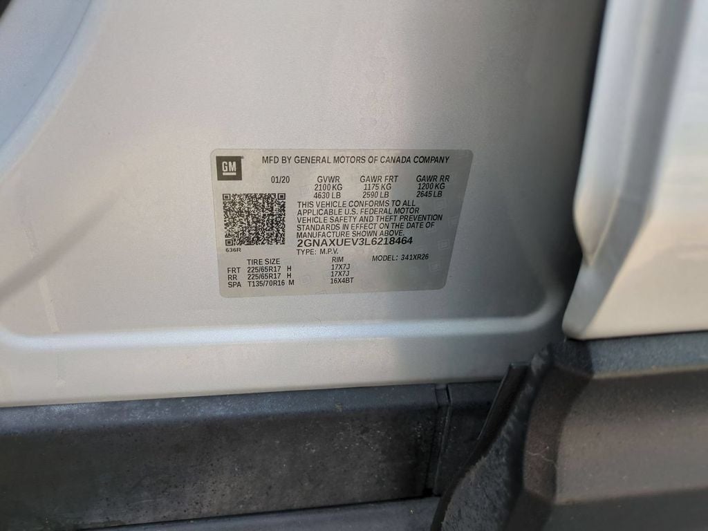 2020 Chevrolet Equinox LT