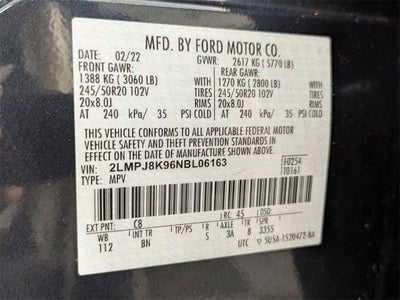 2022 Lincoln Nautilus Reserve