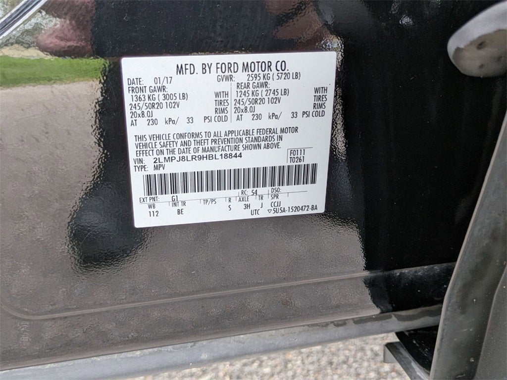 2017 Lincoln MKX Reserve