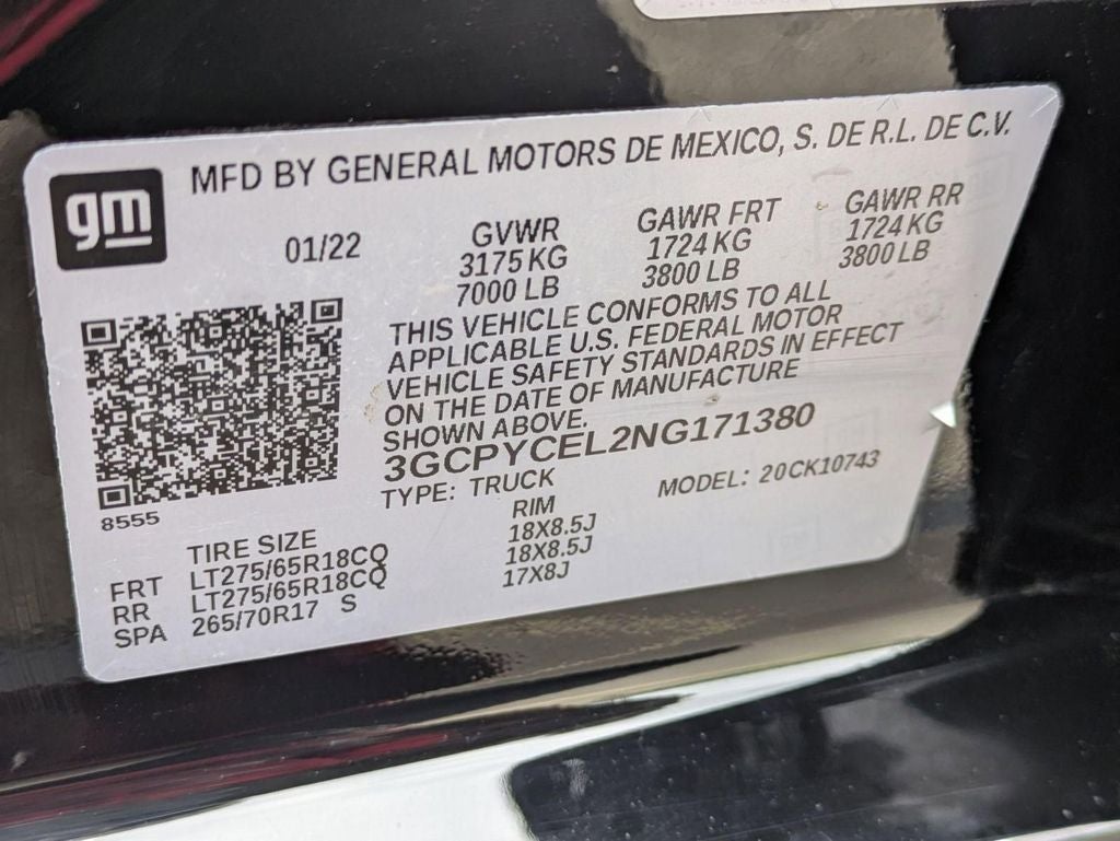 2022 Chevrolet Silverado 1500 LTD Custom Trail Boss