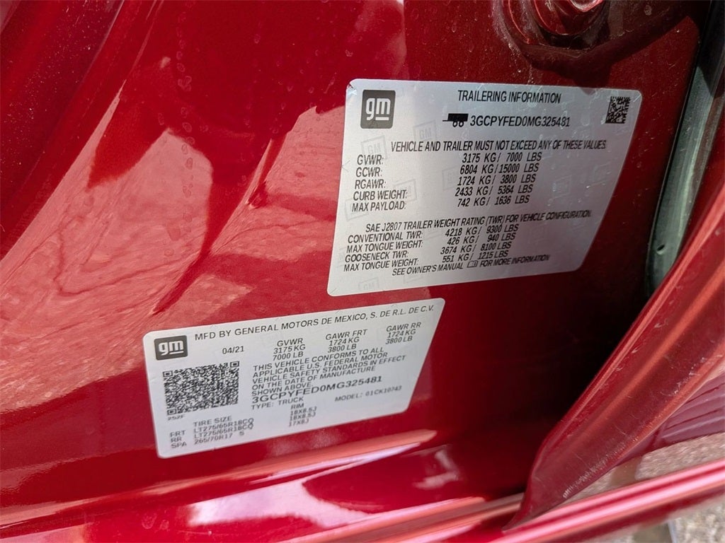 2021 Chevrolet Silverado 1500 LT Trail Boss