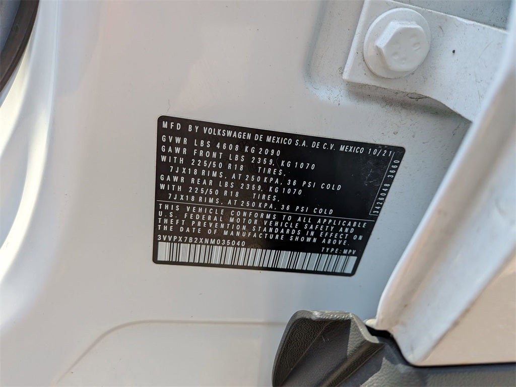 2022 Volkswagen Taos 1.5T SE