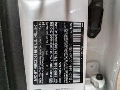 2016 Mercedes-Benz GL-Class GL 450 4MATIC®