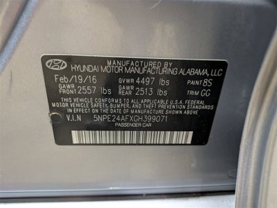 2016 Hyundai Sonata Base