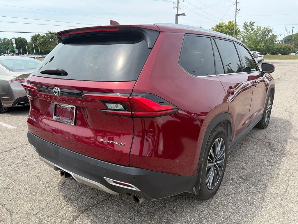 2024 Toyota Grand Highlander Hybrid MAX Platinum