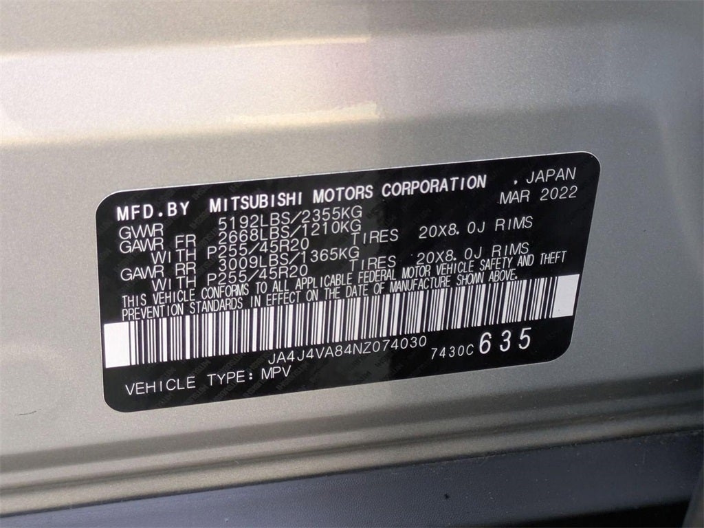 2022 Mitsubishi Outlander SEL