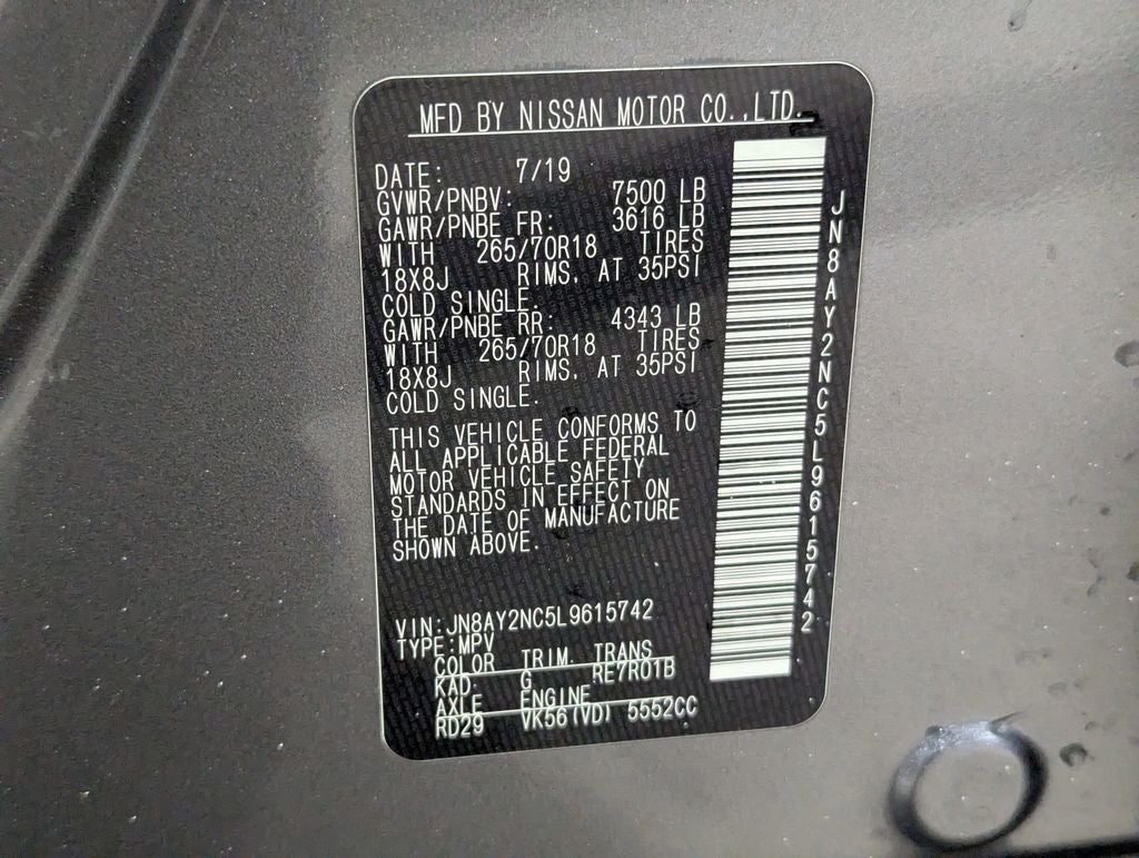 2020 Nissan Armada SV