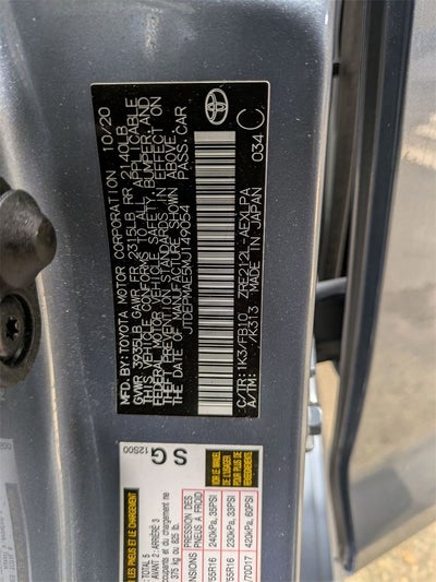 2021 Toyota Corolla LE