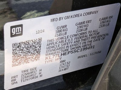 2025 Chevrolet Trax LT