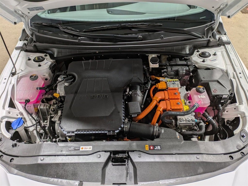 2025 Hyundai Elantra Hybrid Blue