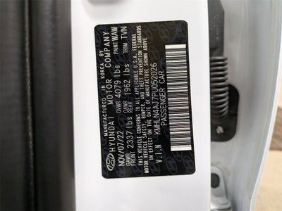 2023 Hyundai Elantra Hybrid Limited