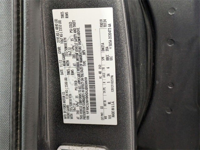 2013 Ford Escape SEL