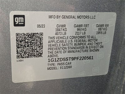 2023 Chevrolet Malibu LT 1LT