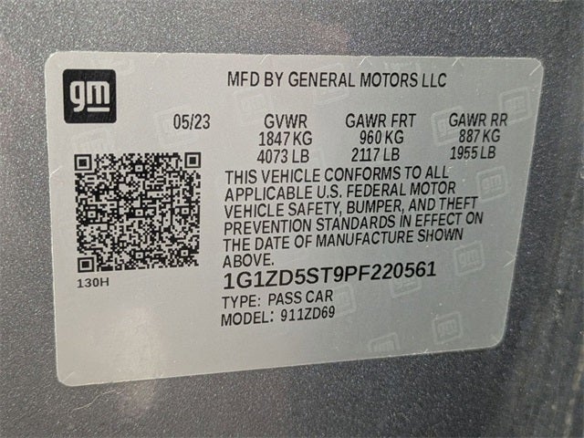 2023 Chevrolet Malibu LT 1LT