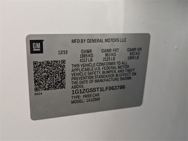 2020 Chevrolet Malibu RS