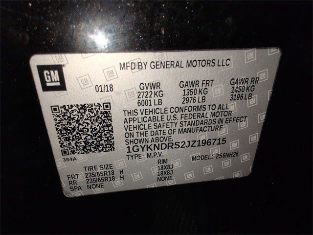 2018 Cadillac XT5 Luxury