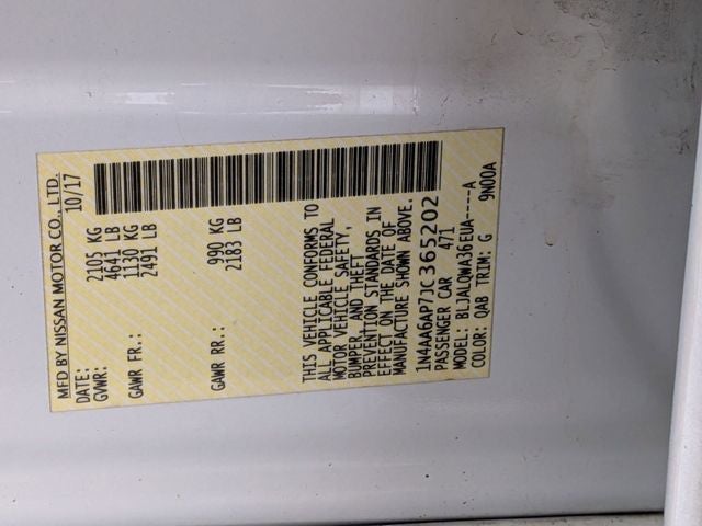 2018 Nissan Maxima 3.5 S