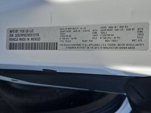 2025 RAM ProMaster 2500 Base