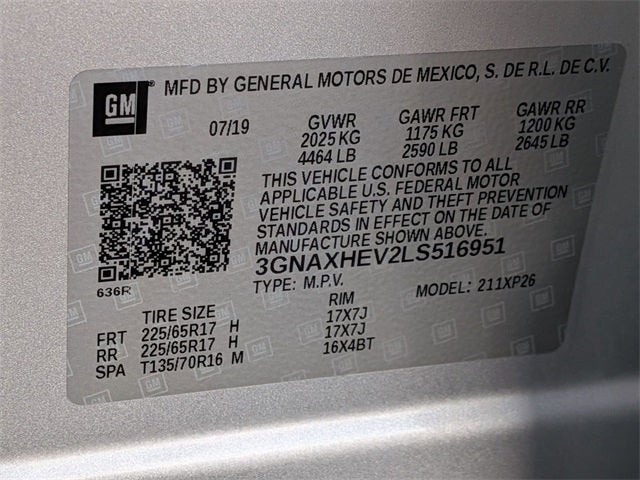 2020 Chevrolet Equinox LS