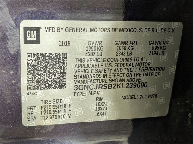 2019 Chevrolet Trax Premier