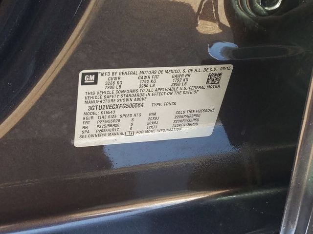 2015 GMC Sierra 1500 SLT