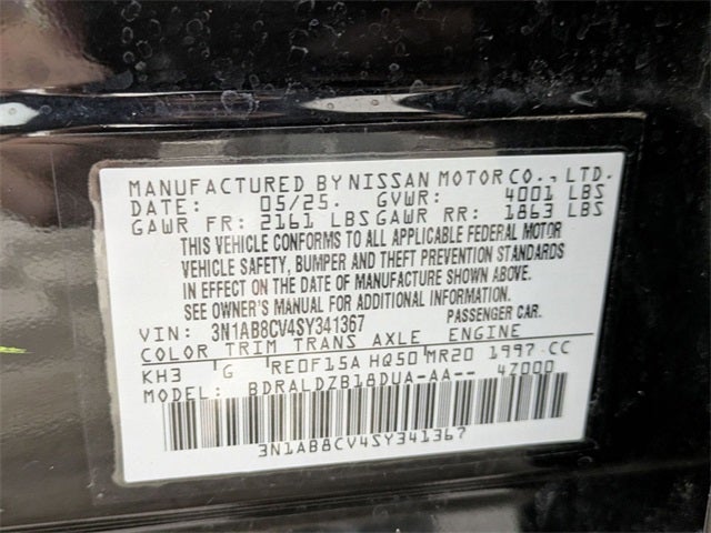 2025 Nissan Sentra SV