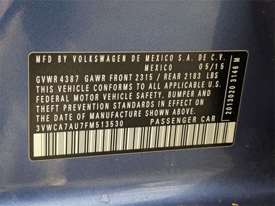 2015 Volkswagen Golf SportWagen SE