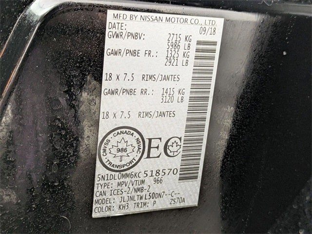 2019 INFINITI QX60 LUXE