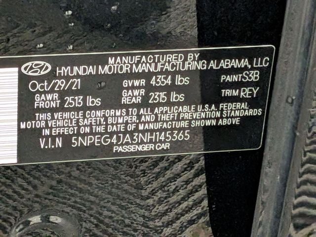 2022 Hyundai Sonata SE