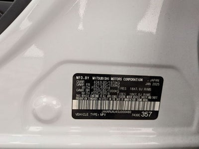 2025 Mitsubishi Outlander Sport 2.0 SE