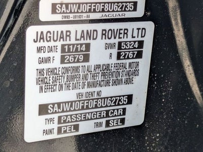 2015 Jaguar XF 3.0 Sport