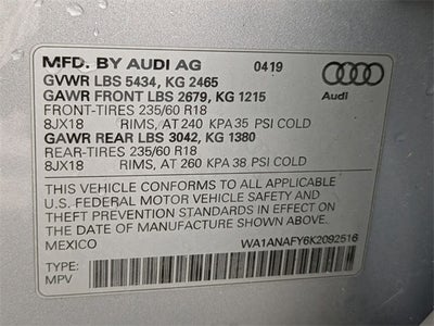 2019 Audi Q5 2.0T Premium quattro