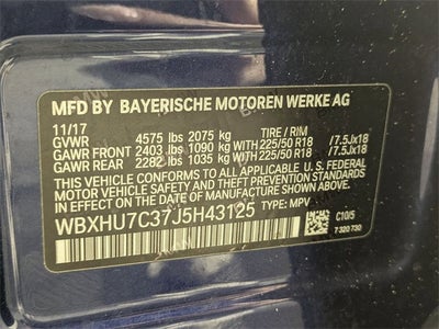 2018 BMW X1 sDrive28i