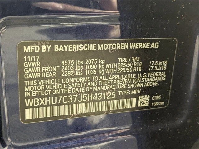 2018 BMW X1 sDrive28i