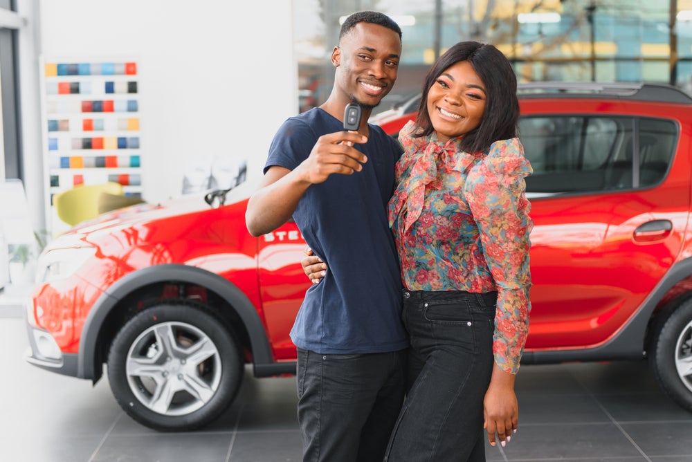 Couple Buying a Car